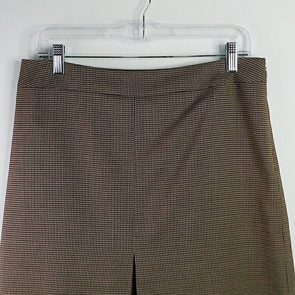 Ann Taylor Factory - Wool Blend Micro Check Skirt - 10P - Picture 3 of 5